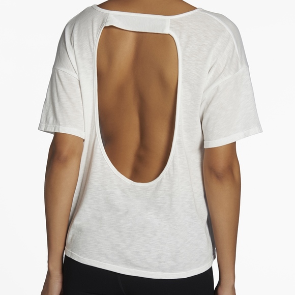 Fabletics Tops - Fabletics Open Back Key Tee